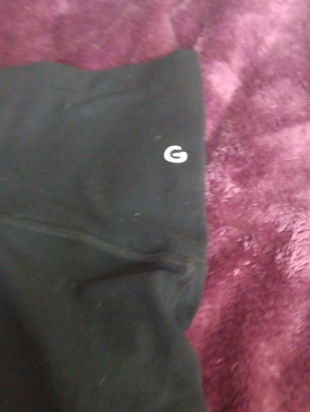 Black Hoodie with Small White 'G' Logo